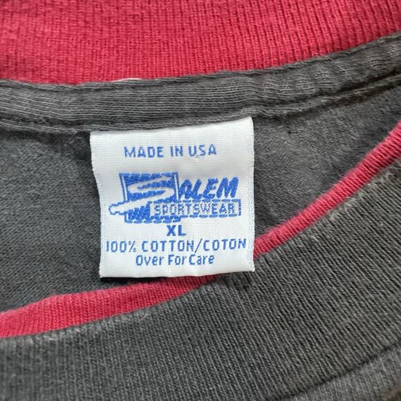 Vtg Washington Redskins T Shirt XL NFL Salem Sportswear Made In USA - Picture 7 of 8